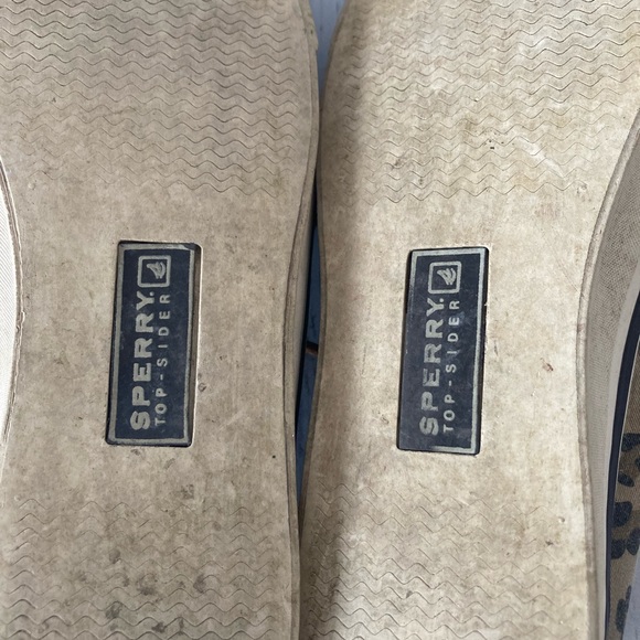 Sperry Top Sider Shoe Leopard Print Size 6.5 - Picture 10 of 11